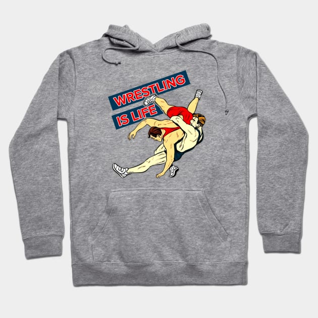 Wrestling Hoodie by Sport Siberia